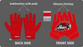 Hawks Linemen Gloves