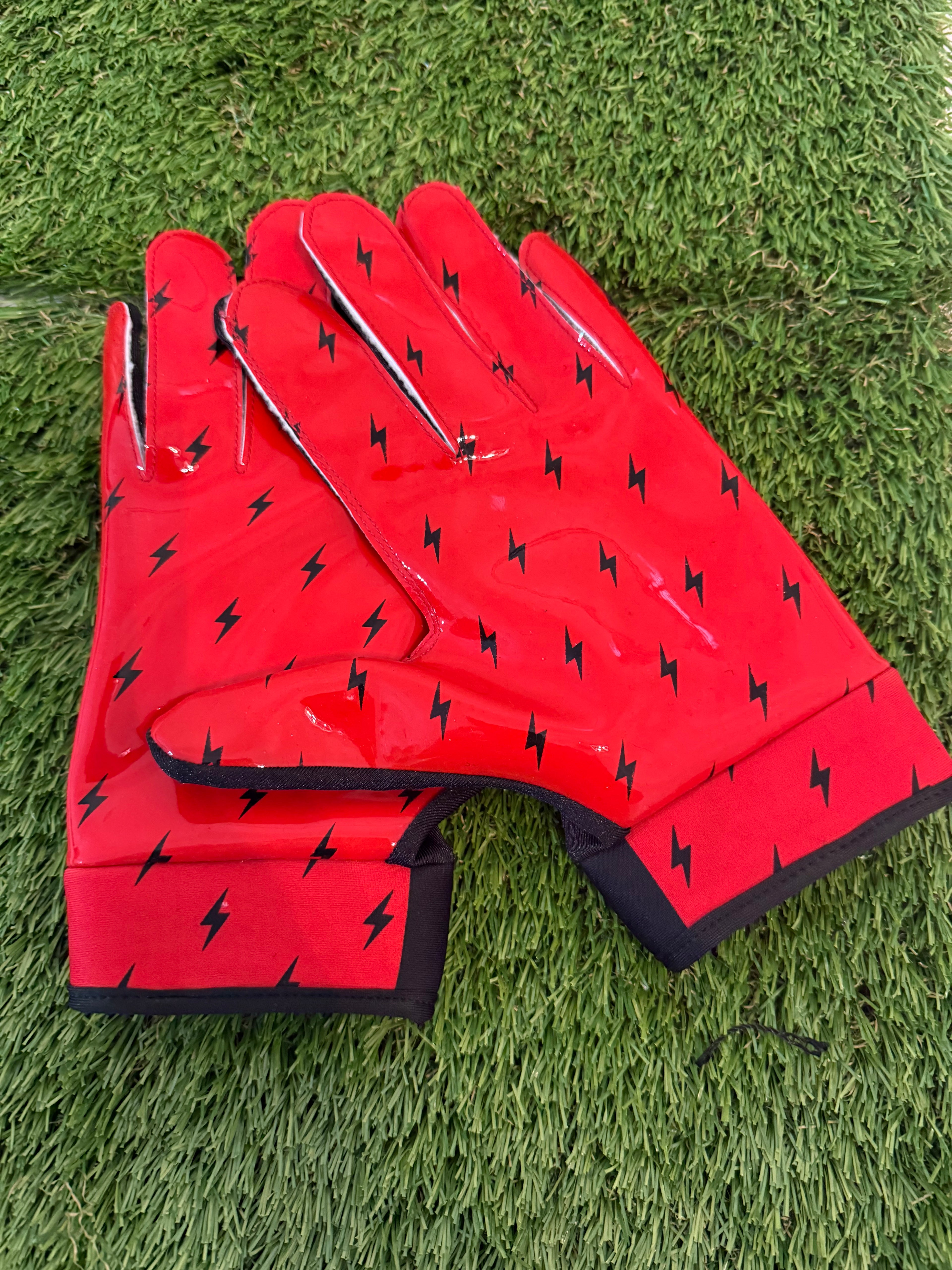 Lightning WR Football Gloves