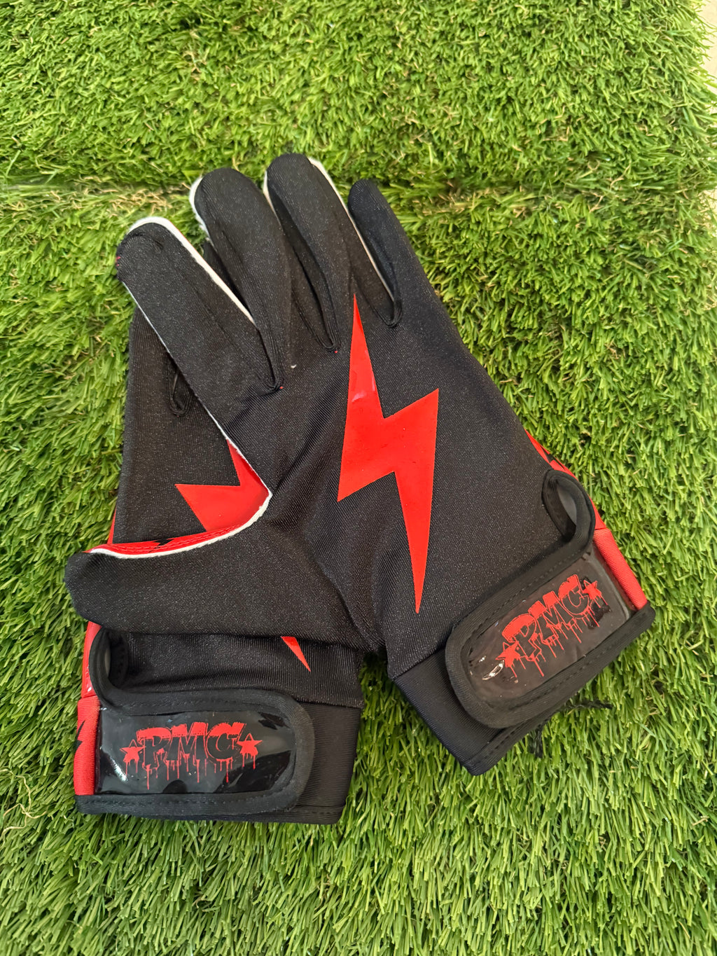 Lightning WR Football Gloves